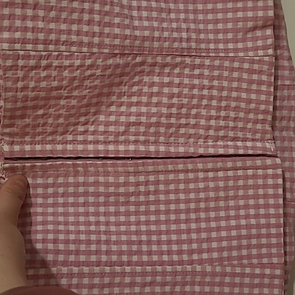 3/$27 NWOT Zara gingham corset crop - Picture 4 of 6